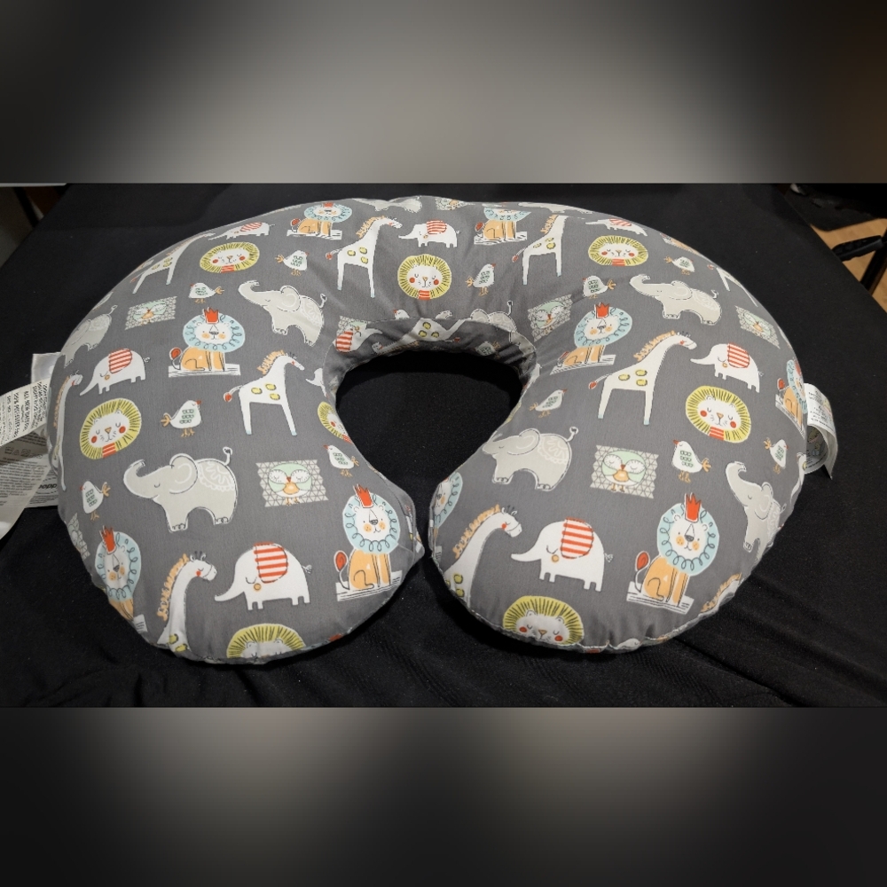 Boppy Nursing Pillow Safari Pattern